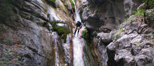 canyoning